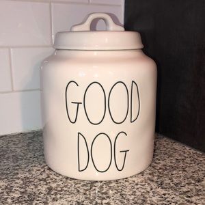 Rae Dunn "Good Dog" Treat Jar